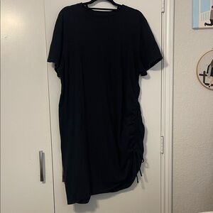 Universal Thread Asymmetrical Black Dress